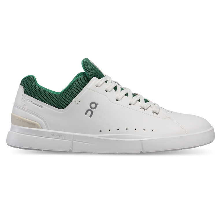 THE ROGER Advantage 64R0B668 White/Green On Running Men