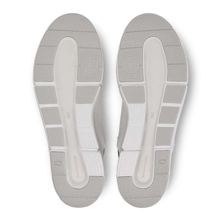 THE ROGER Advantage 64R0B668 White/Green On Running Men
