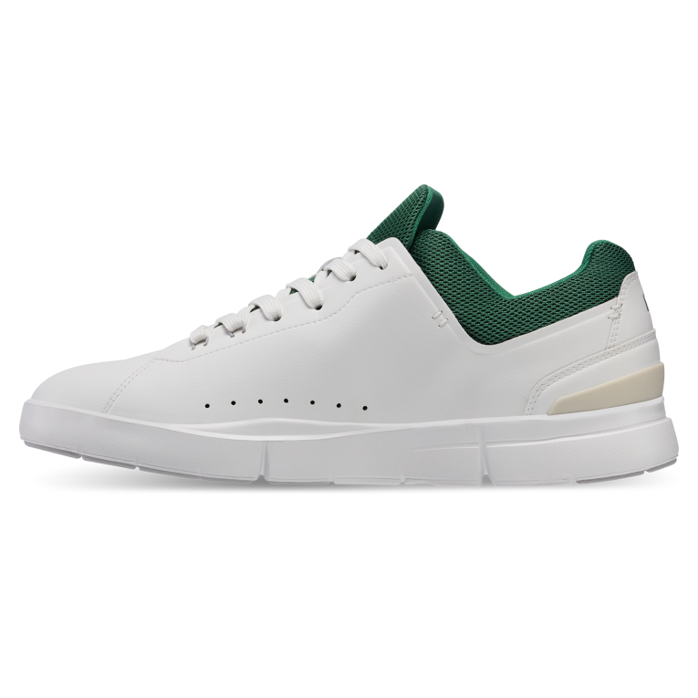 THE ROGER Advantage 64R0B668 White/Green On Running Men