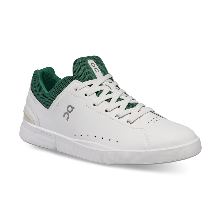 THE ROGER Advantage 64R0B668 White/Green On Running Men