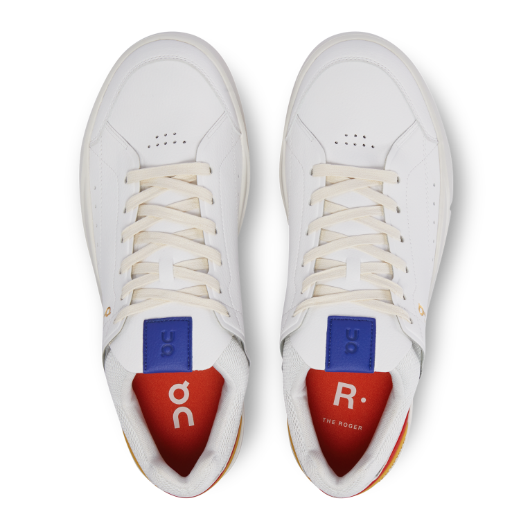 THE ROGER Centre Court 64R0B840 White/Mustard On Running Men
