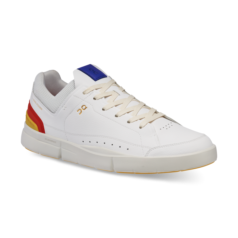 THE ROGER Centre Court 64R0B840 White/Mustard On Running Men