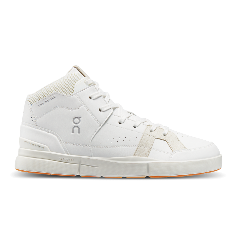 THE ROGER Clubhouse Mid 64R0B669 White/Sand On Running Men