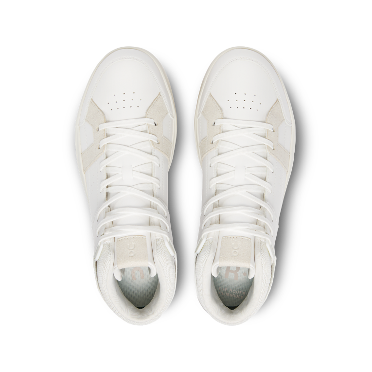 THE ROGER Clubhouse Mid 64R0B669 White/Sand On Running Men
