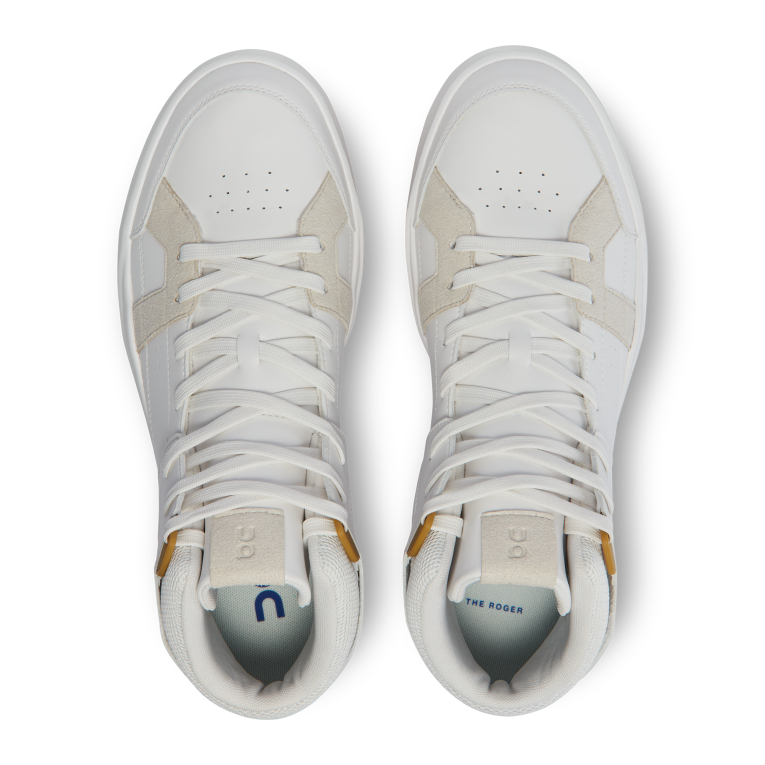 THE ROGER Clubhouse Mid 64R0B671 White/Indigo On Running Men