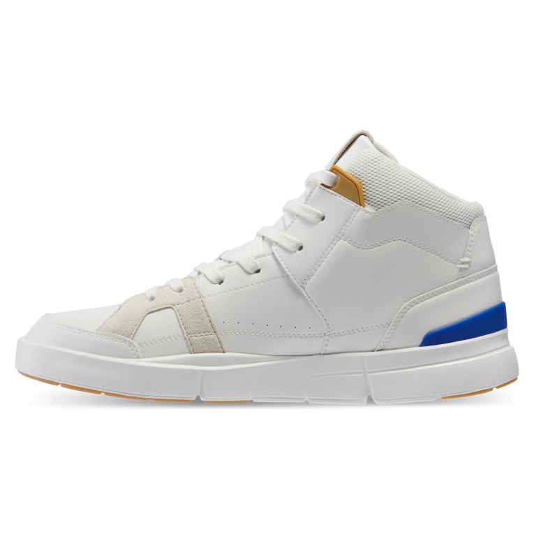 THE ROGER Clubhouse Mid 64R0B671 White/Indigo On Running Men