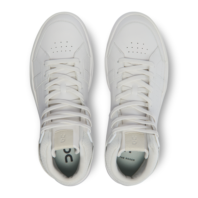 THE ROGER Clubhouse Mid 64R0B672 All White On Running Men