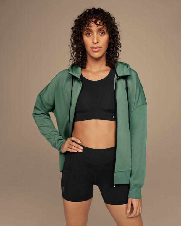 Zipped Hoodie 64R0B242 Ivy On Running Women