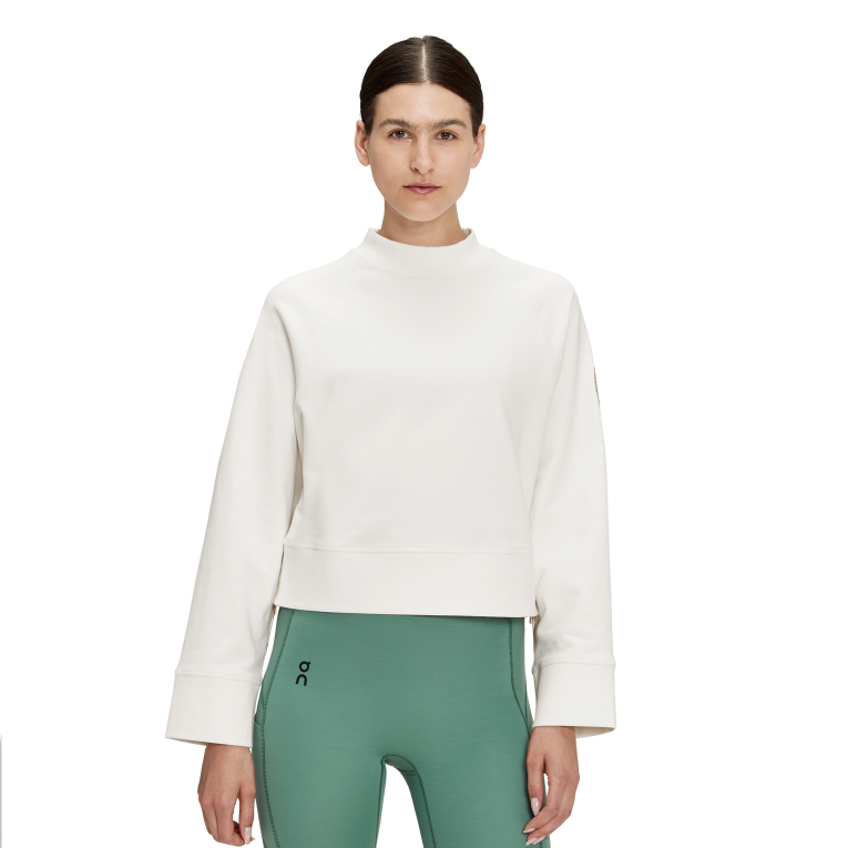 Crew Neck 64R0B118 Undyed-White On Running Women