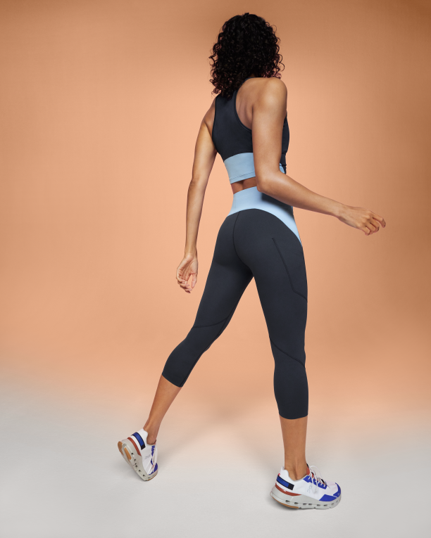 Movement 3/4 Tights 64R0B270 Navy/Stratosphere On Running Women