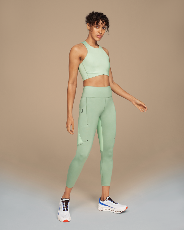 Performance Tights 7/8 64R0B281 Moss/Creek On Running Women