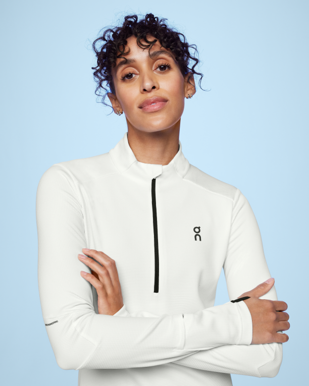 Climate Shirt 64R0B59 Undyed-White On Running Women
