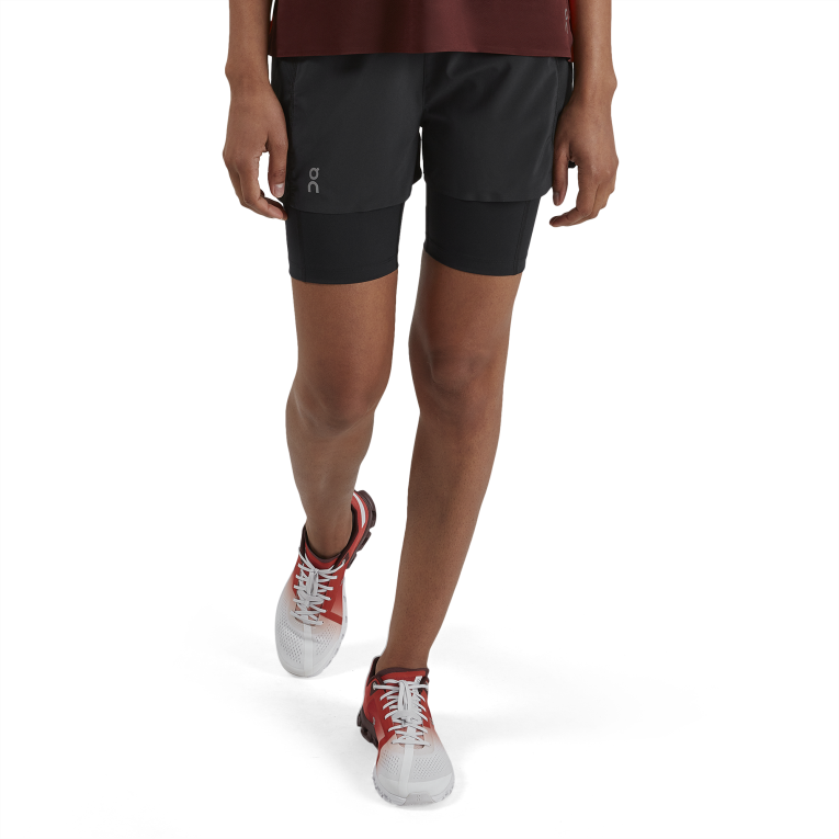 Active Shorts 64R0B132 Black On Running Women