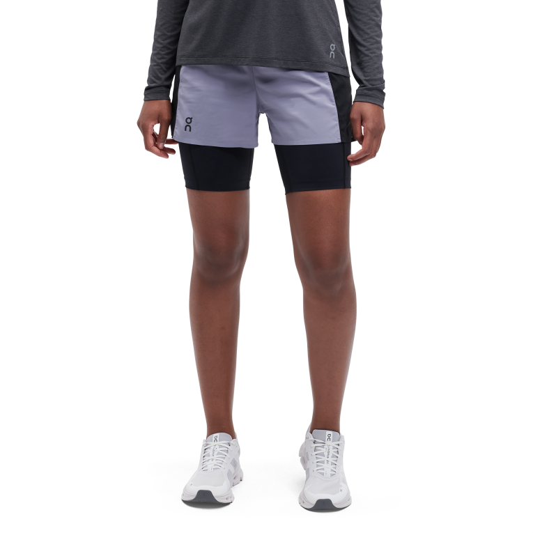 Active Shorts 64R0B133 Granite/Black On Running Women