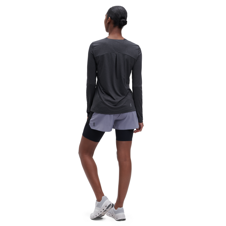 Active Shorts 64R0B133 Granite/Black On Running Women