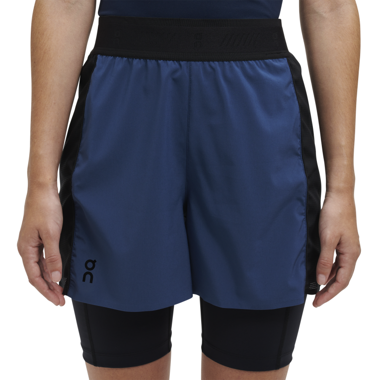 Active Shorts 64R0B134 Denim/Black On Running Women