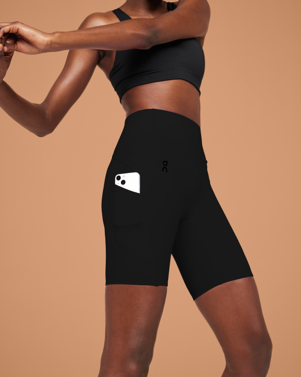 Movement Tights Short 64R0B296 Black On Running Women