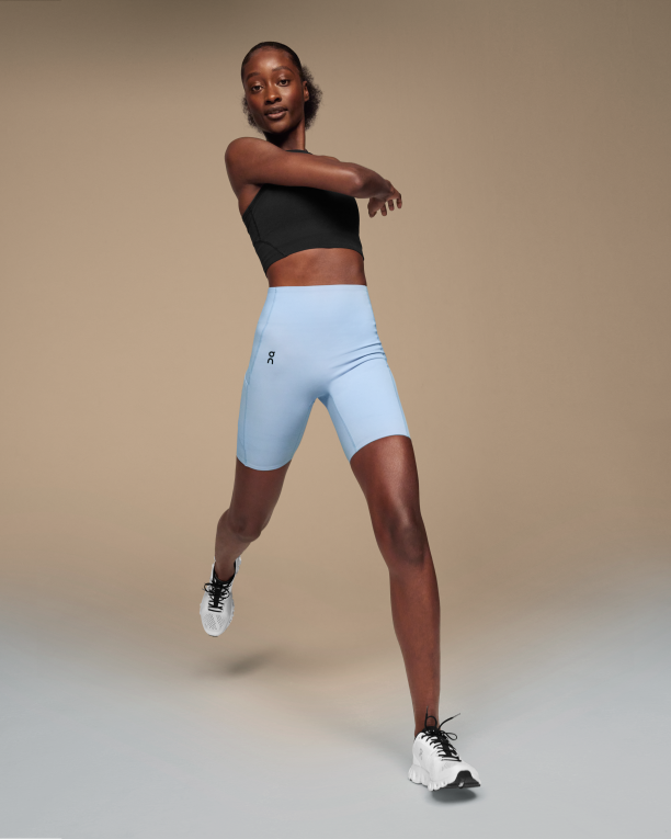 Movement Tights Short 64R0B297 Stratosphere On Running Women