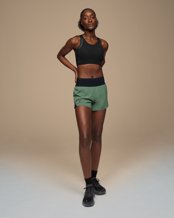 Running Shorts 64R0B334 Ivy/Shadow On Running Women