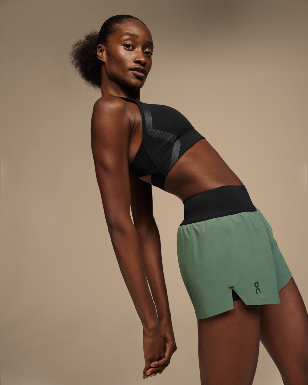 Running Shorts 64R0B334 Ivy/Shadow On Running Women