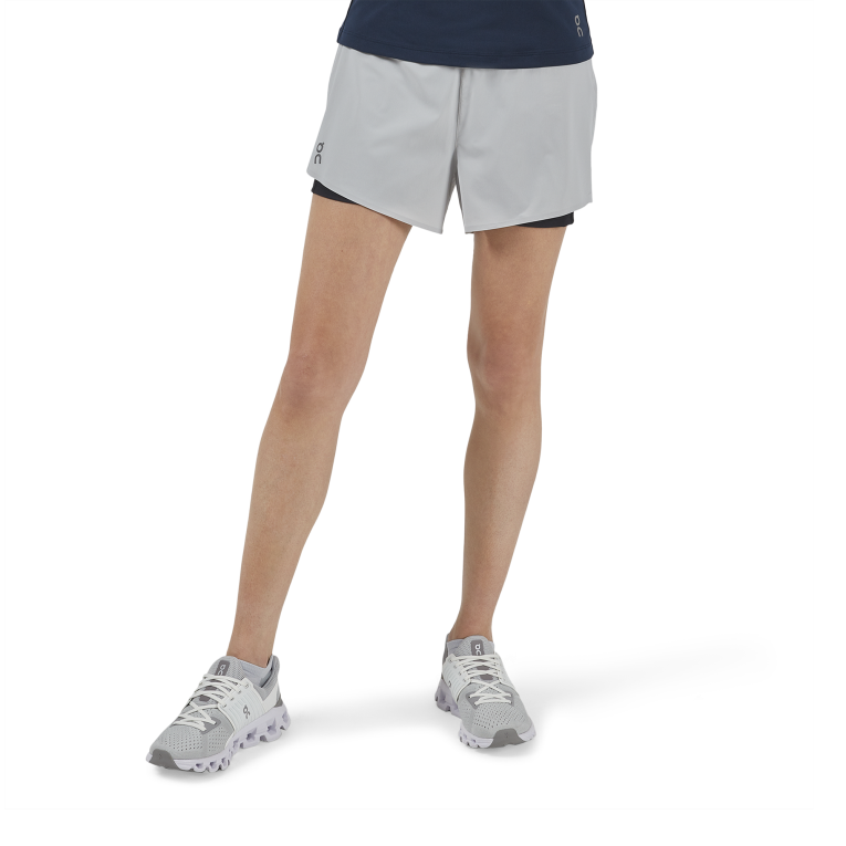 Running Shorts 64R0B336 Glacier/Black On Running Women