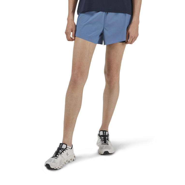 Running Shorts 64R0B337 Cerulean/Black On Running Women
