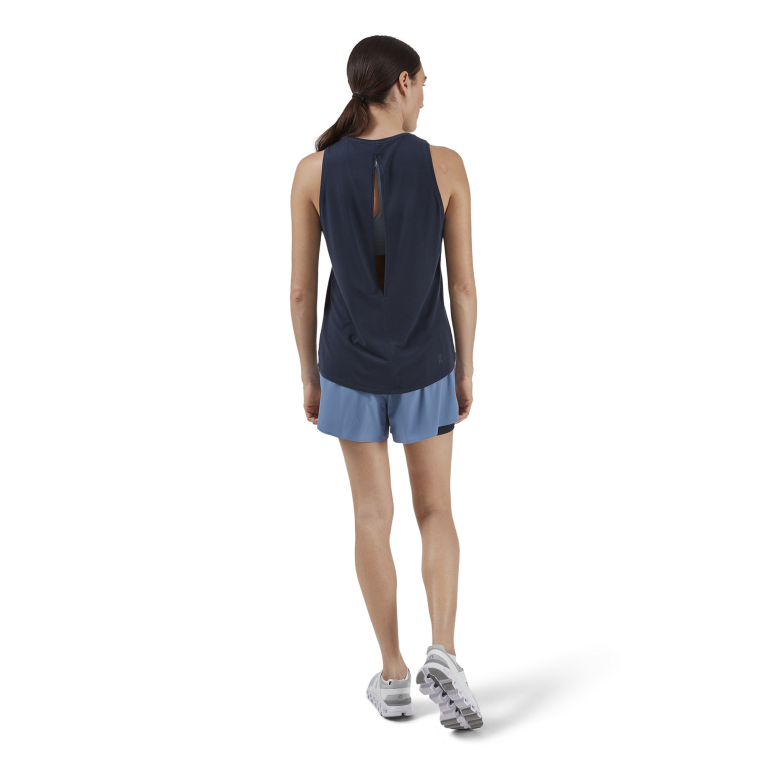 Running Shorts 64R0B337 Cerulean/Black On Running Women