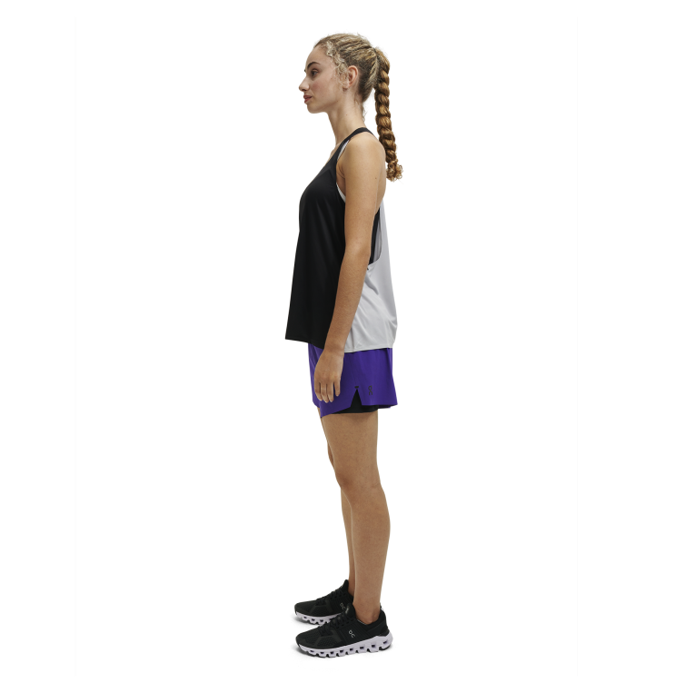 Running Shorts 64R0B338 Twilight/Black On Running Women