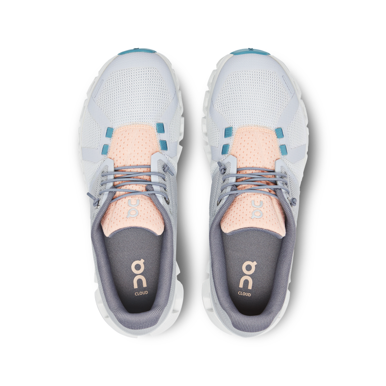 Cloud 5 Push 64R0B177 Glacier/Undyed-White On Running Women