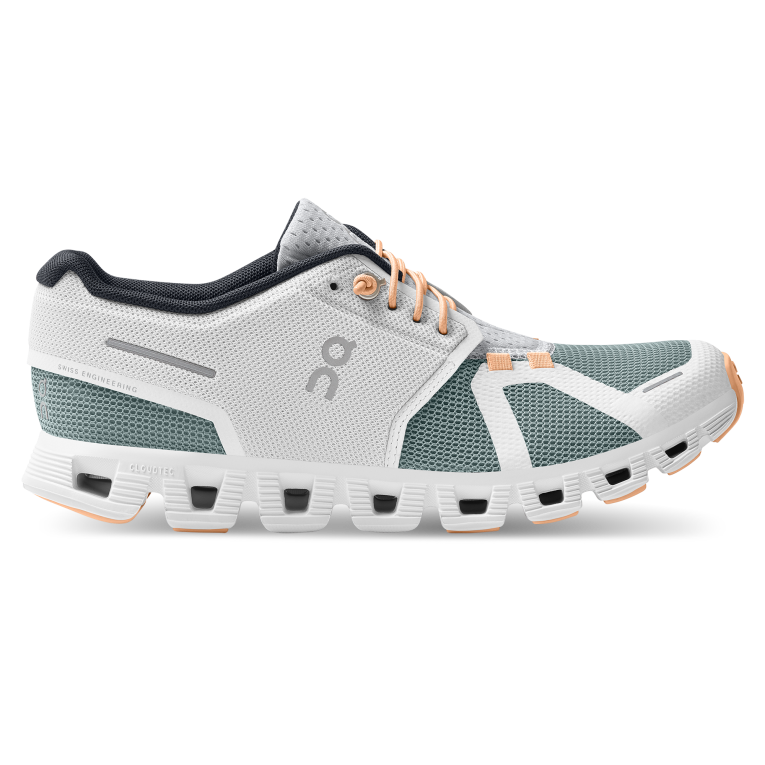 Cloud 5 Push 64R0B184 White/Cobble On Running Women