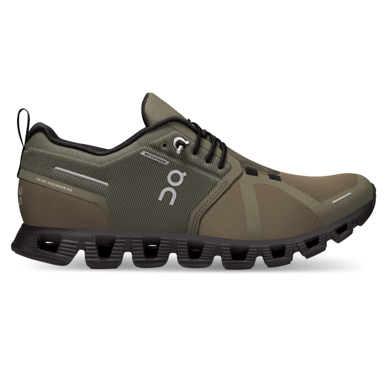 Cloud 5 Waterproof 64R0B190 Olive/Black On Running Women