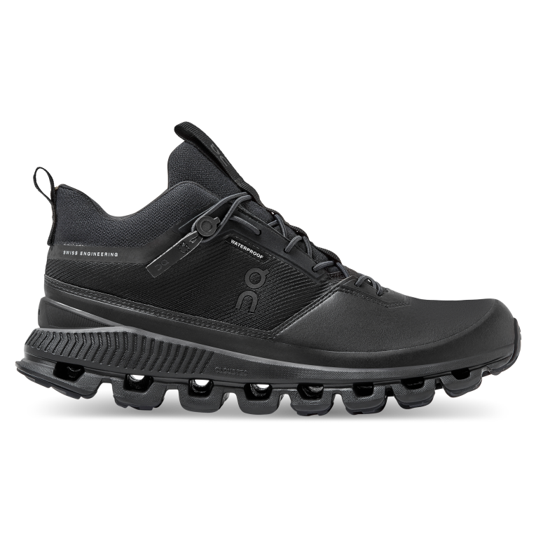 Cloud Hi Waterproof 64R0B509 All Black On Running Women