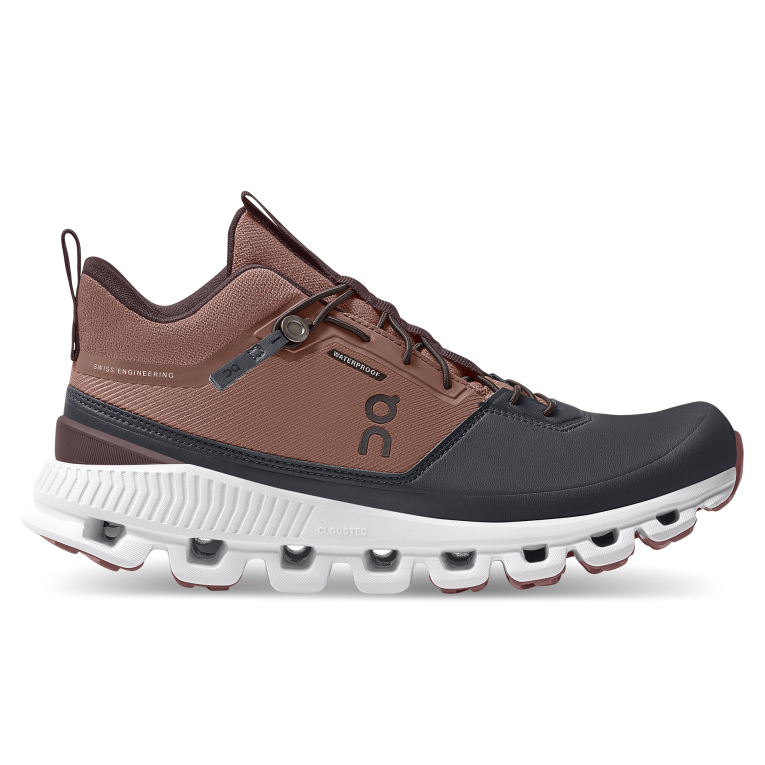 Cloud Hi Waterproof 64R0B510 Cocoa/Pebble On Running Women