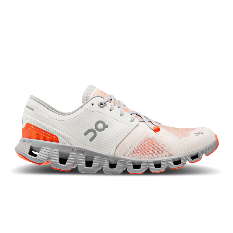 Cloud X 3 64R0B32 Ivory/Alloy On Running Women
