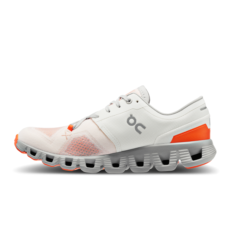 Cloud X 3 64R0B32 Ivory/Alloy On Running Women