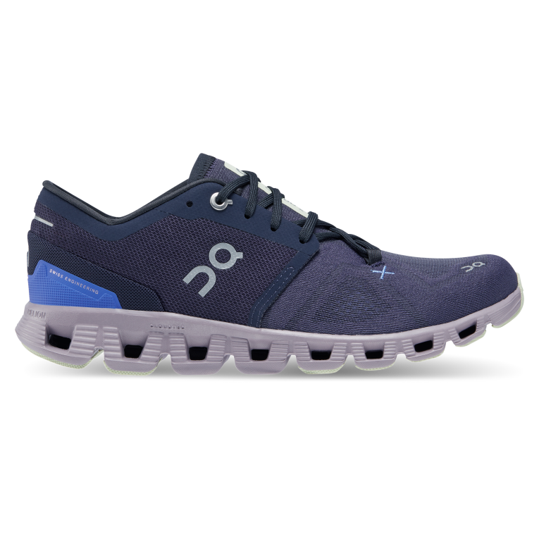 Cloud X 3 64R0B35 Midnight/Heron On Running Women