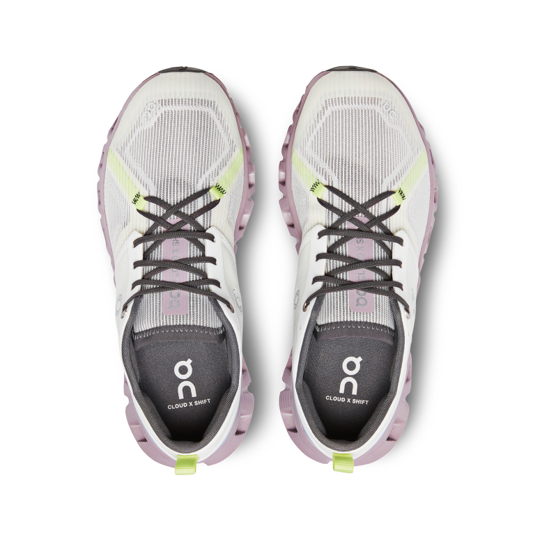 Cloud X 3 Shift 64R0B8 Undyed-White/Heron On Running Women