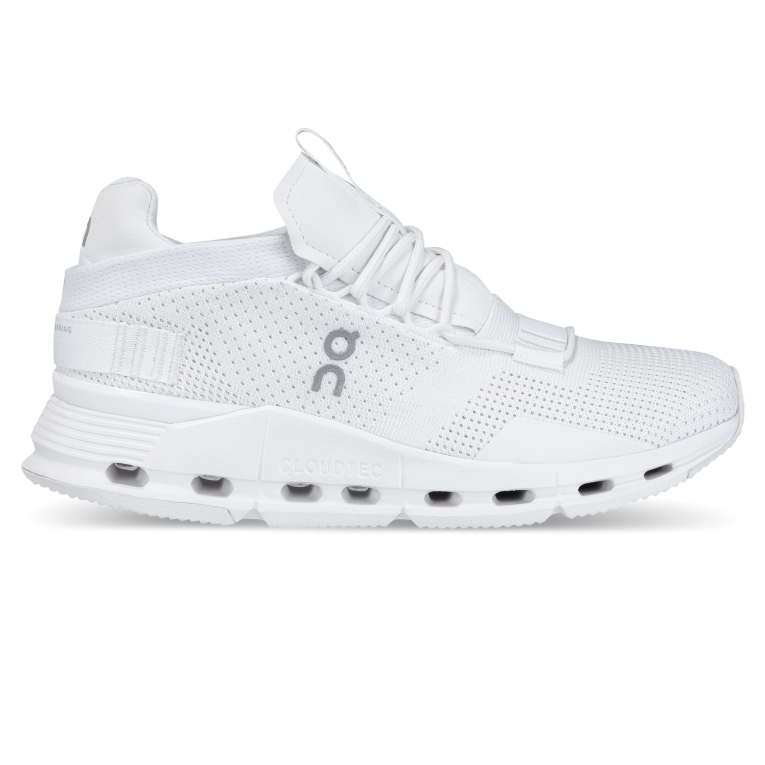 Cloudnova 64R0B417 All White On Running Women