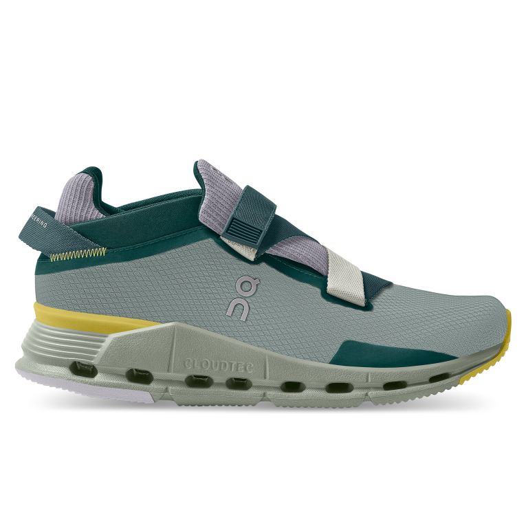Cloudnova Wrap 64R0B513 Evergreen/Citron On Running Women