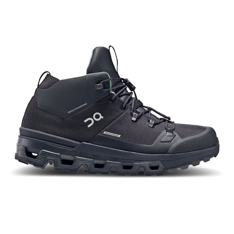 Cloudtrax Waterproof 64R0B376 Black On Running Women