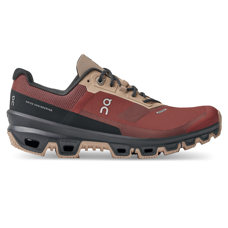 Cloudventure Waterproof 64R0B70 Ruby/Magnet On Running Women