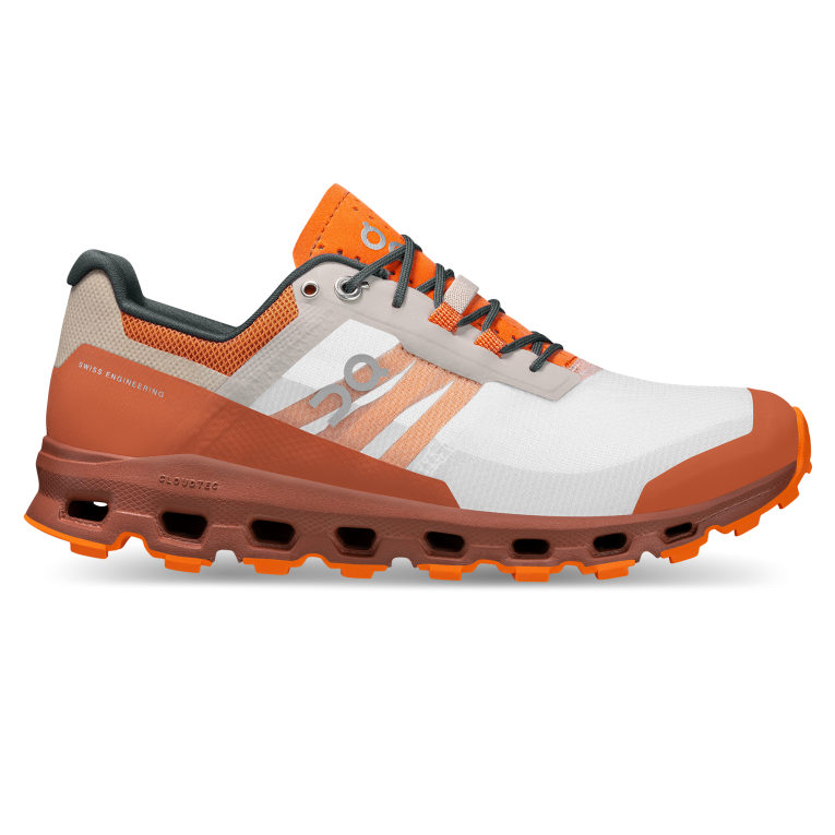 Cloudvista 64R0B42 White/Rust On Running Women
