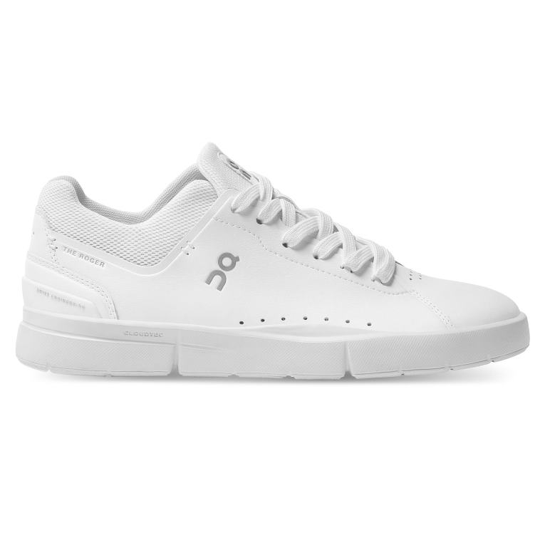 THE ROGER Advantage 64R0B163 All White On Running Women
