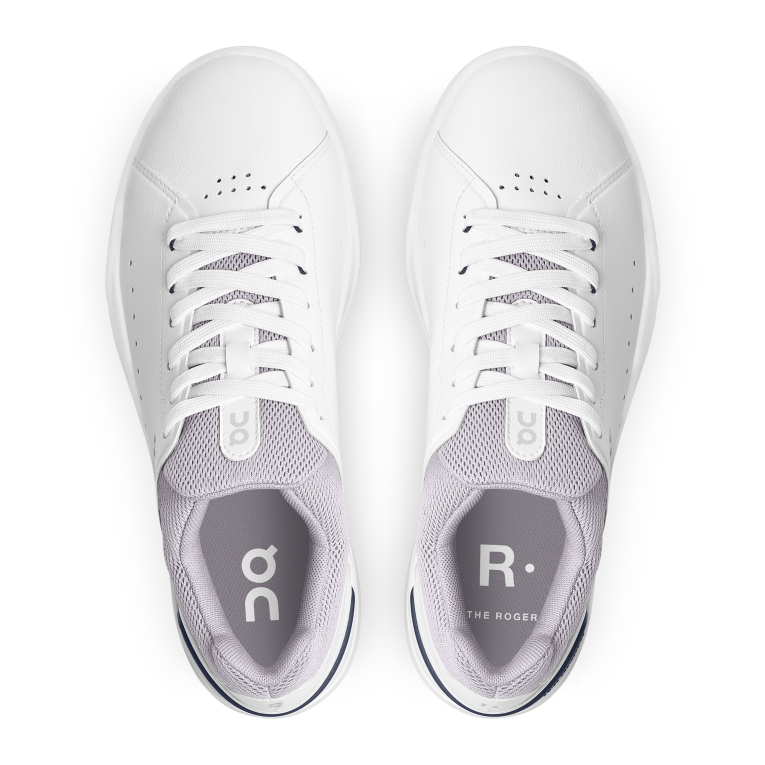 THE ROGER Advantage 64R0B165 White/Lilac On Running Women