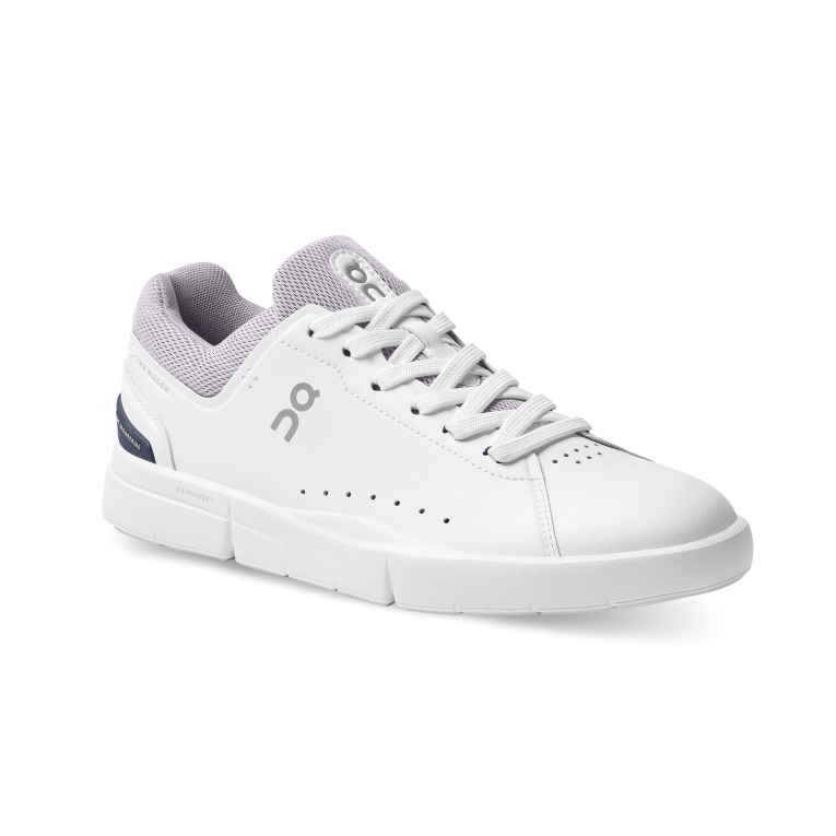 THE ROGER Advantage 64R0B165 White/Lilac On Running Women