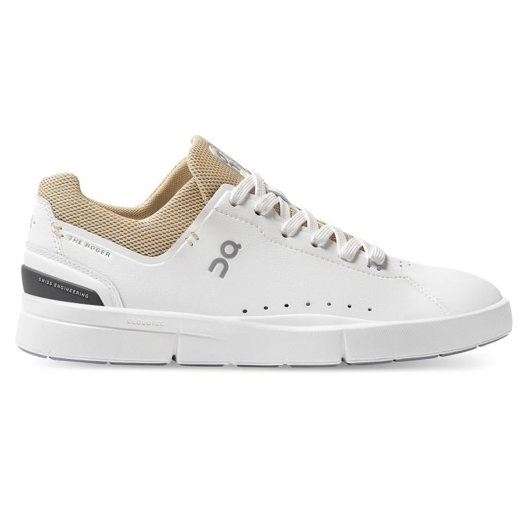 THE ROGER Advantage 64R0B166 White/Sand On Running Women