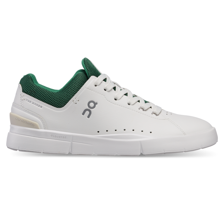 THE ROGER Advantage 64R0B169 White/Green On Running Women