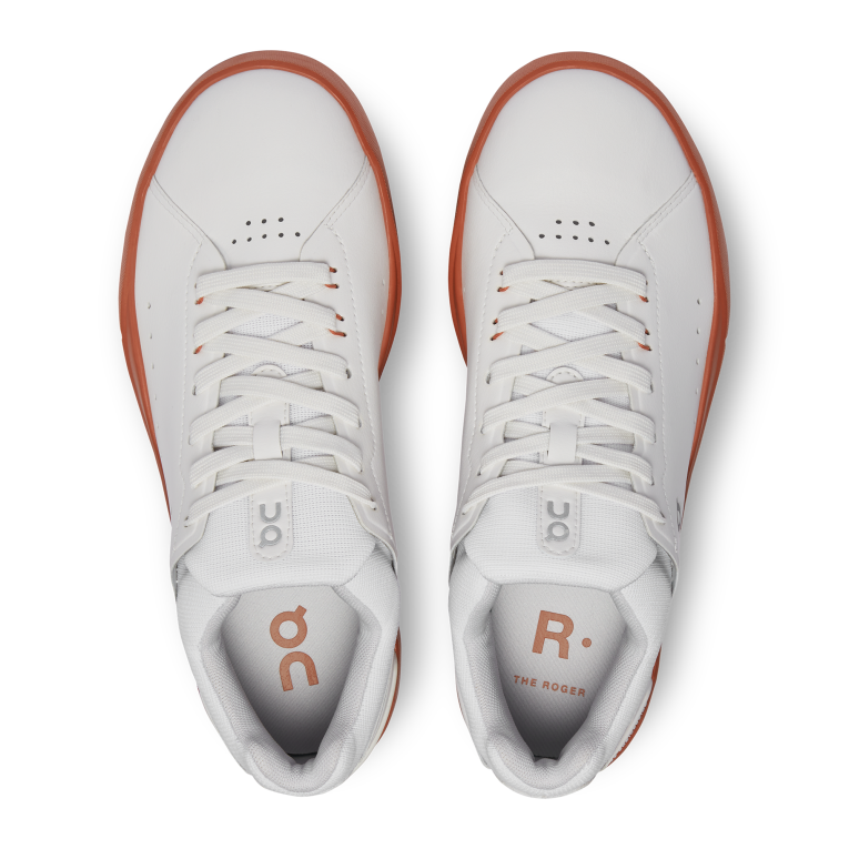 THE ROGER Advantage 64R0B172 White/Rust On Running Women