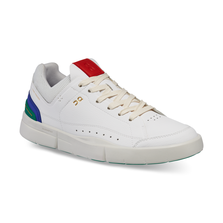 THE ROGER Centre Court 64R0B369 White/Emerald On Running Women