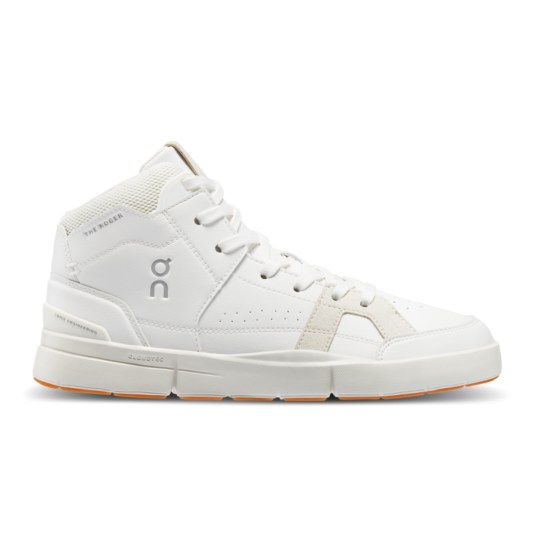 THE ROGER Clubhouse Mid 64R0B173 White/Sand On Running Women